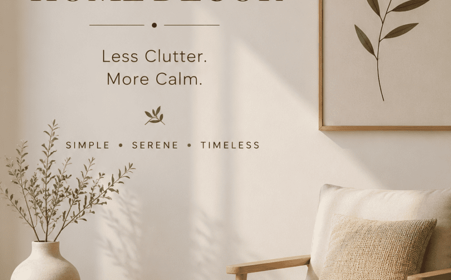 Minimalist Home Decor