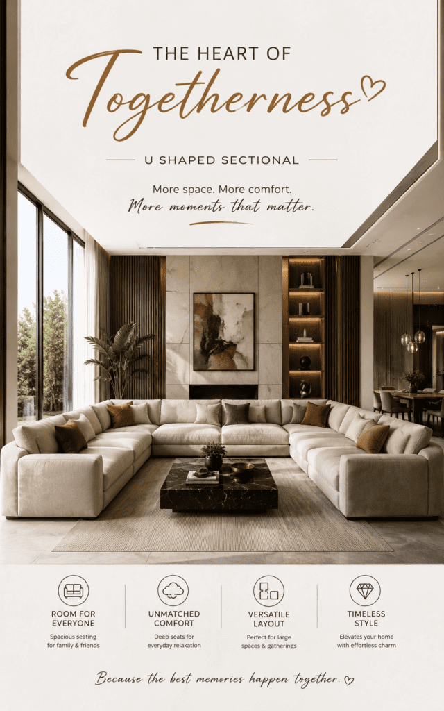 U Shaped Sectional
