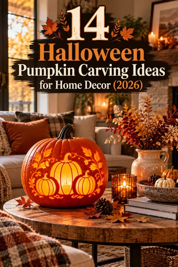 14 Halloween Pumpkin Carving Ideas for Home Decor (2026).