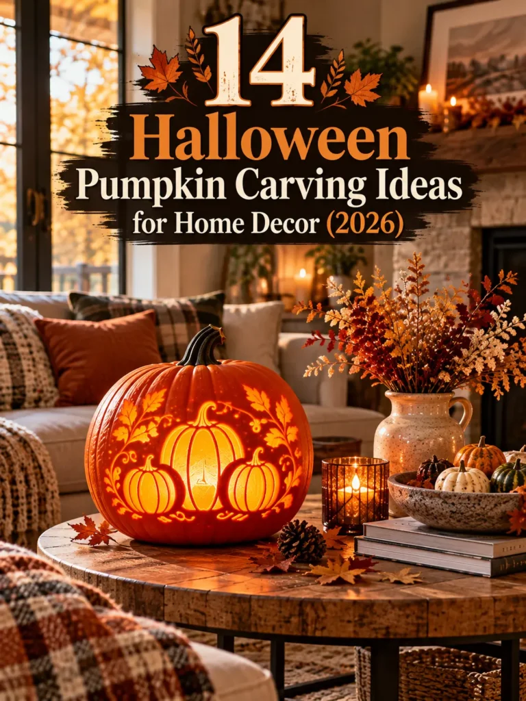 14 Halloween Pumpkin Carving Ideas for Home Decor (2026).